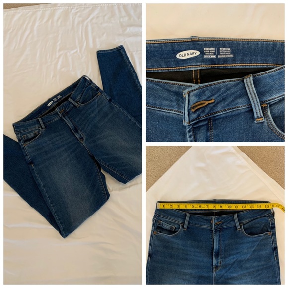 NWOT OLD NAVY Ladies Rockstar Jeans - Picture 1 of 5